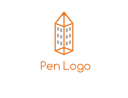 building incorporated with pencil logo