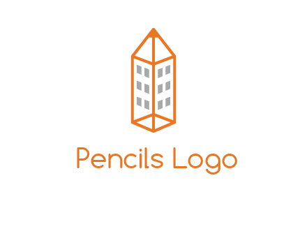 building incorporated with pencil logo