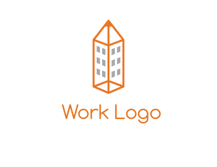 building incorporated with pencil logo