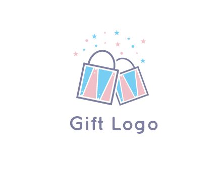 gift or shopping bags logo