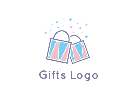 gift or shopping bags logo