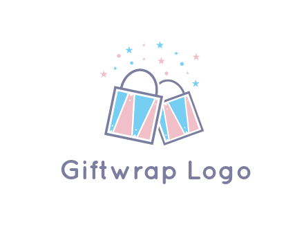 gift or shopping bags logo