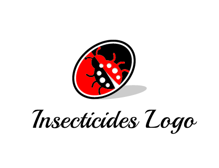 ladybug in oval logo