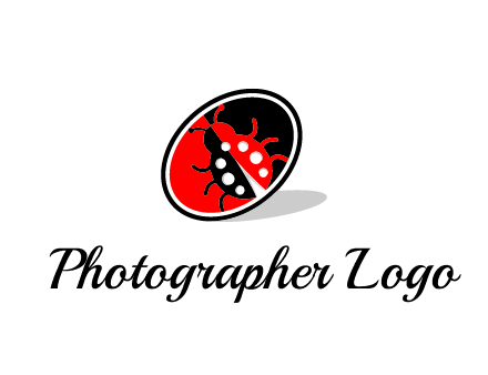 ladybug in oval logo