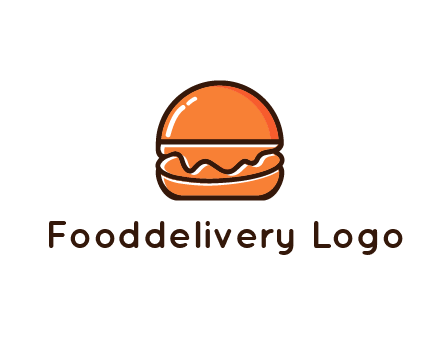 burger icon for fast food logo