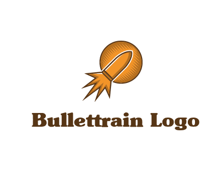 flying bullet logo