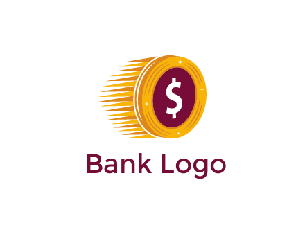 free dollar coin logo maker