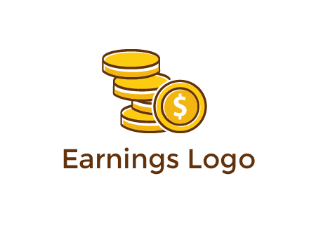 dollar coins icon