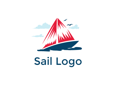 sailing boat illustration