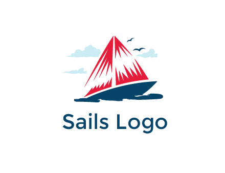 sailing boat illustration