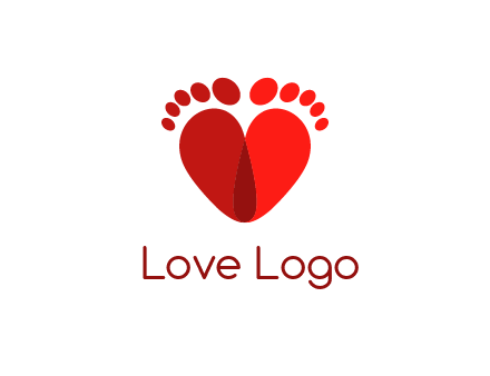 heart logo design creator