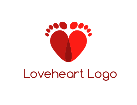 heart logo design creator