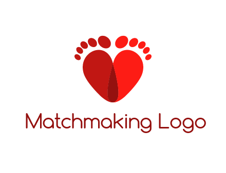 heart logo design creator