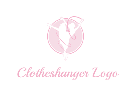 dancing ballerina logo