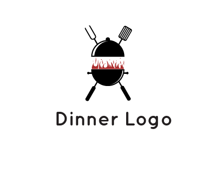 BBQ grill icon