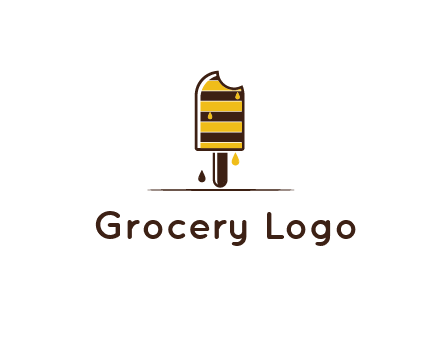 melting ice cream logo