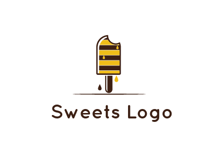 melting ice cream logo