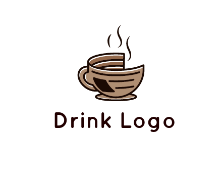 Printed mug Logo Design