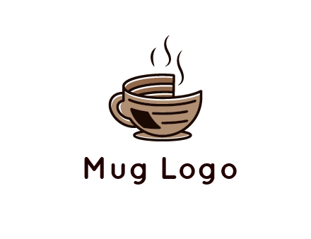 Printed mug Logo Design