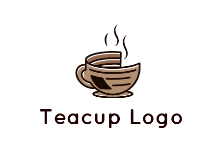 Printed mug Logo Design