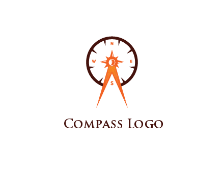 architectural compass in compass