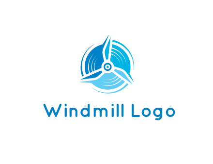 negative spacing windmill in spirals