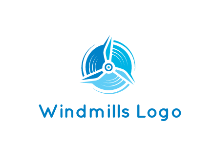 negative spacing windmill in spirals