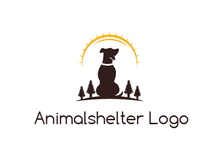 animal shelter logo design