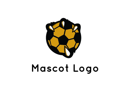 claw holding football