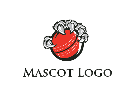 claw holding cricket ball