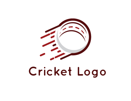 abstract negative spacing cricket ball