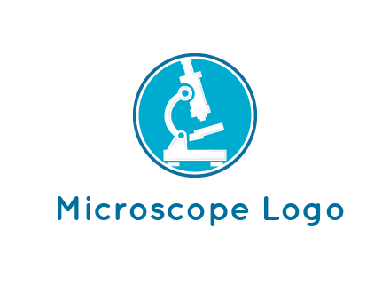 microscope in circle