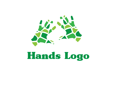 mosaic hands logo