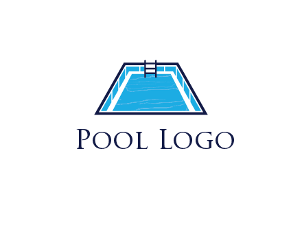 swimming pool with ladder