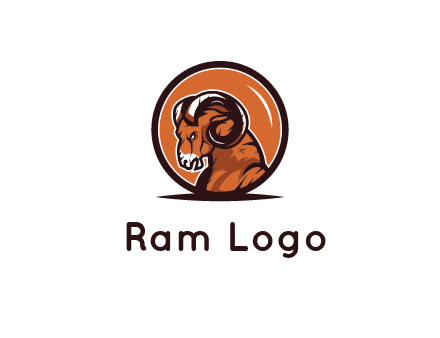 ram in circle