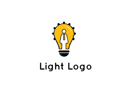 people icon in light bulb