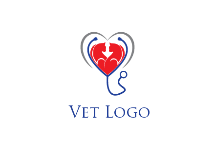 heart and stethoscope dating logo