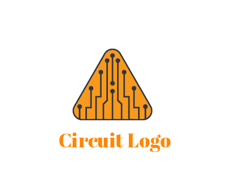 circuit lines in triangle