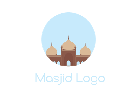 mosque in circle shape