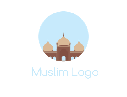 mosque in circle shape