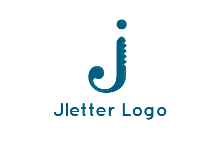 cutter combined with letter j initial
