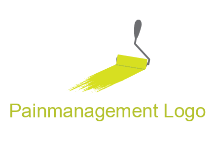 roller paint brush logo