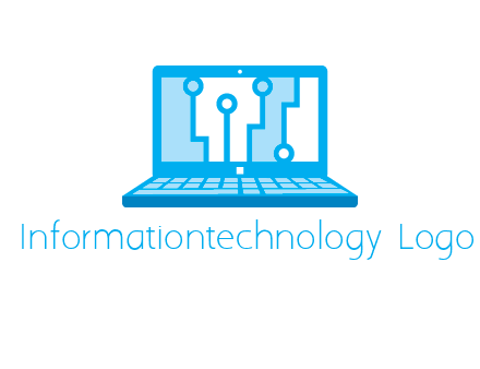 technology cables inside the laptop icon