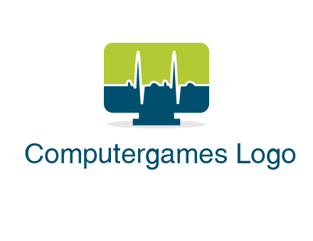 computer screen logo