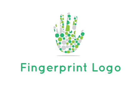 Dotted hand logo