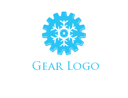 snowflake gear logo