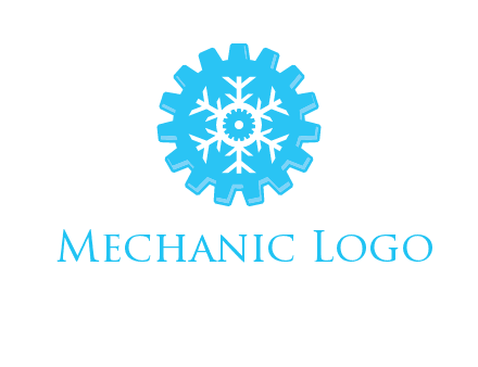 snowflake gear logo