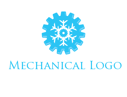 snowflake gear logo