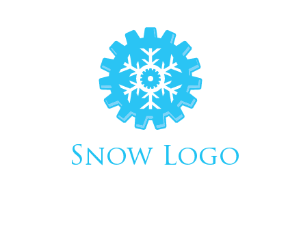 snowflake gear logo