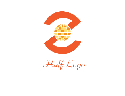 letter z globe logo